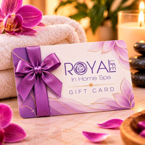 Give relaxation with Royal Life Spa gift cards. Choose an amount and let your recipient enjoy any of our massage and spa services in South Florida